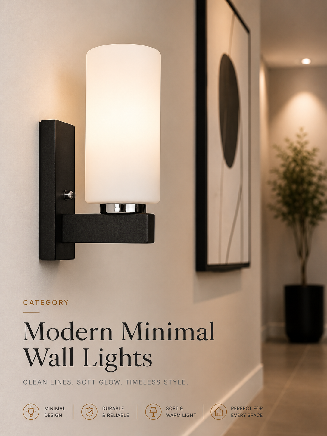 Modern Minimal Wall Lights