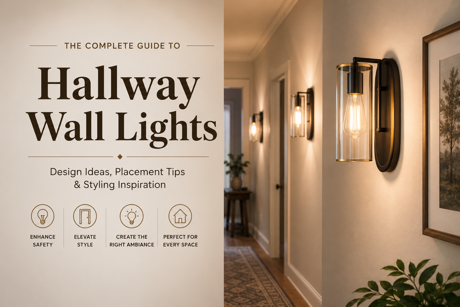 Hallway Wall Lights: Spacing, Height & Brightness Guide